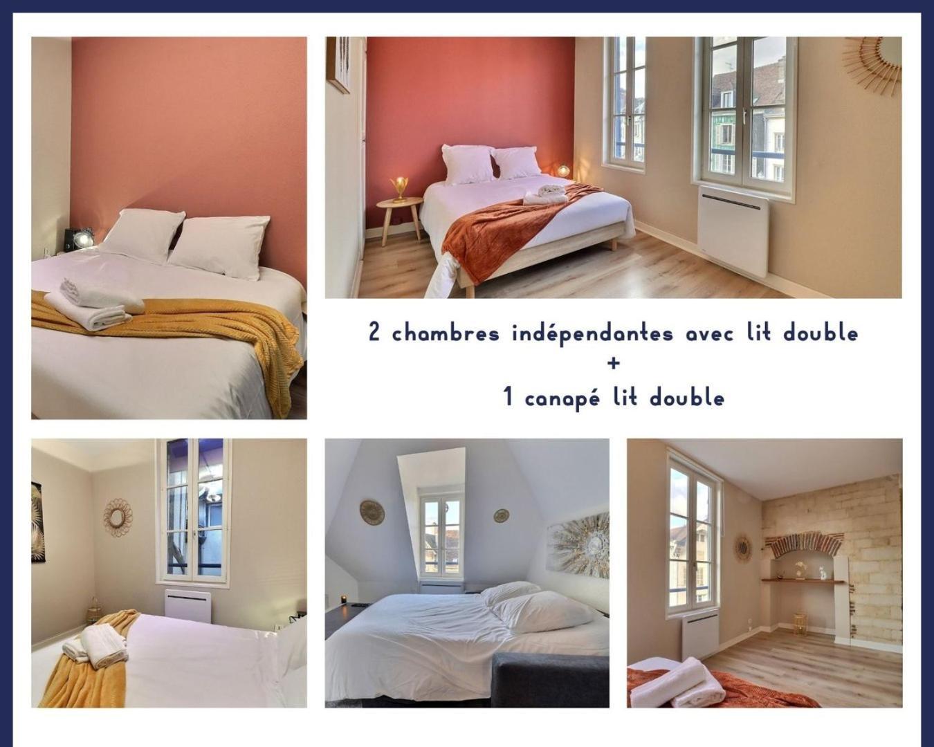 Le Duplex Jaures - Coeur De Ville - Mon Groom Troyes Bagian luar foto